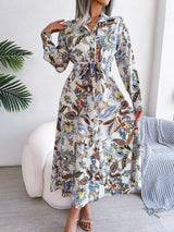 Imprimé Midi Dress