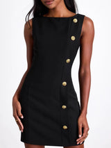Boutonné Mini Dress