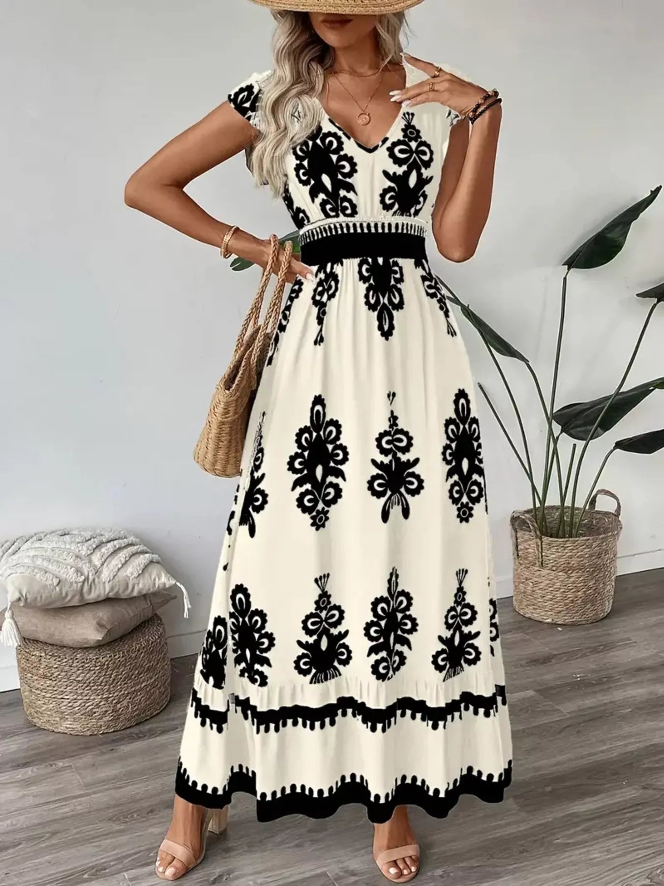 Lunaria Midi Dress