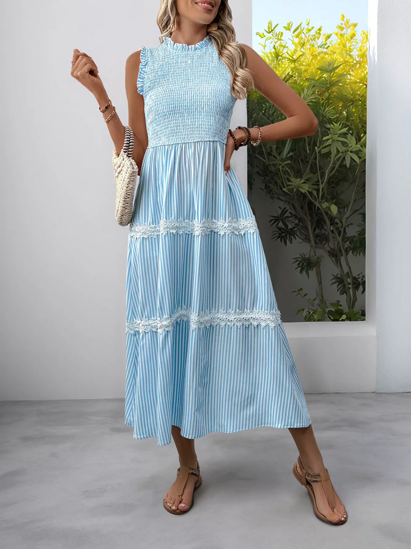 Lacérale Midi Dress