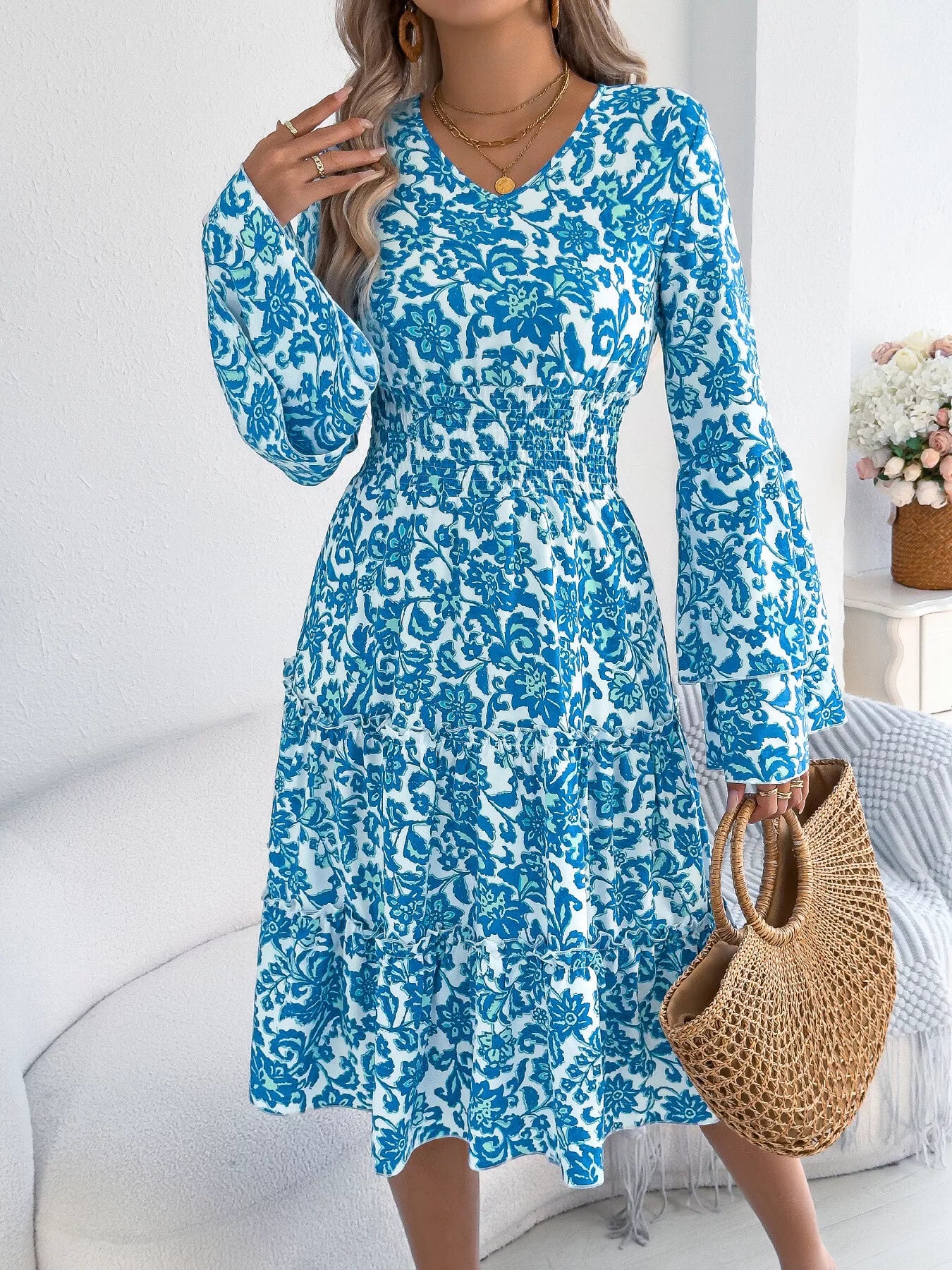 Lilas Midi Dress